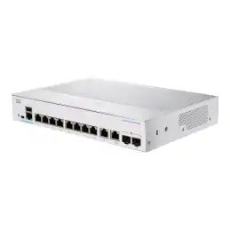 Cisco Business 350 Series 350-8T-E-2G - Commutateur - C3 - Géré - 8 x 10 - 100 - 1000 + 2 x combo... (CBS350-8T-E-2G-EU)_1